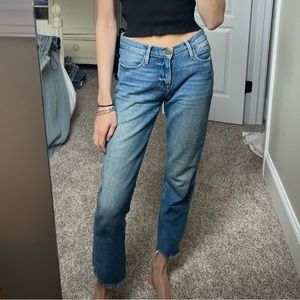 Frame Le High Straight Jeans